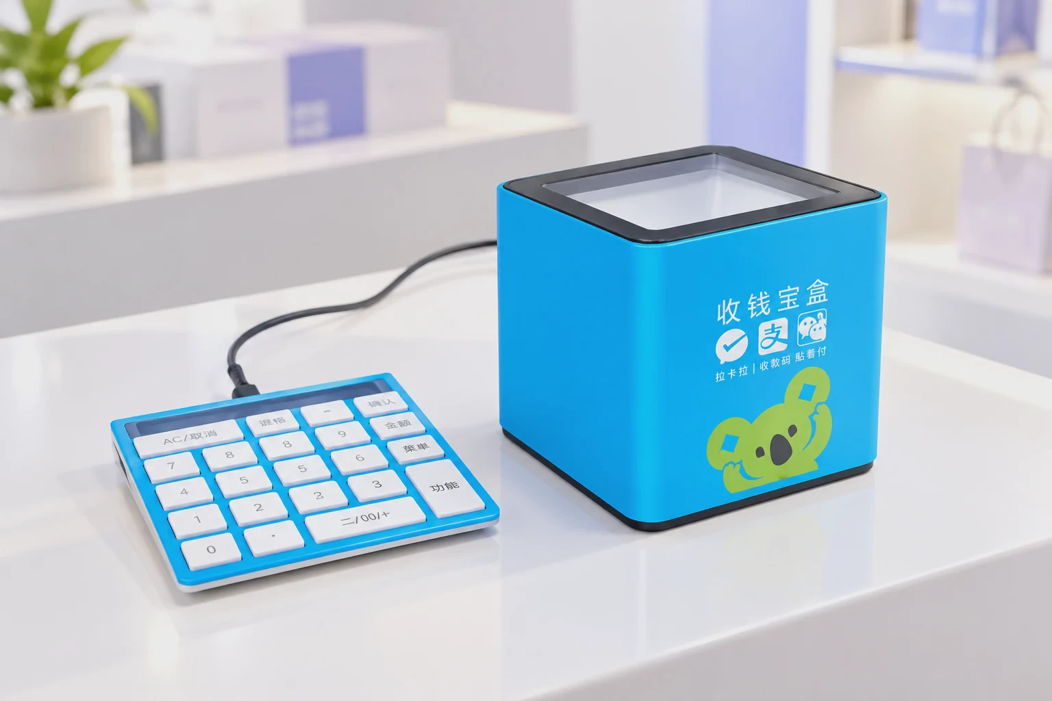 拉卡拉收钱宝盒